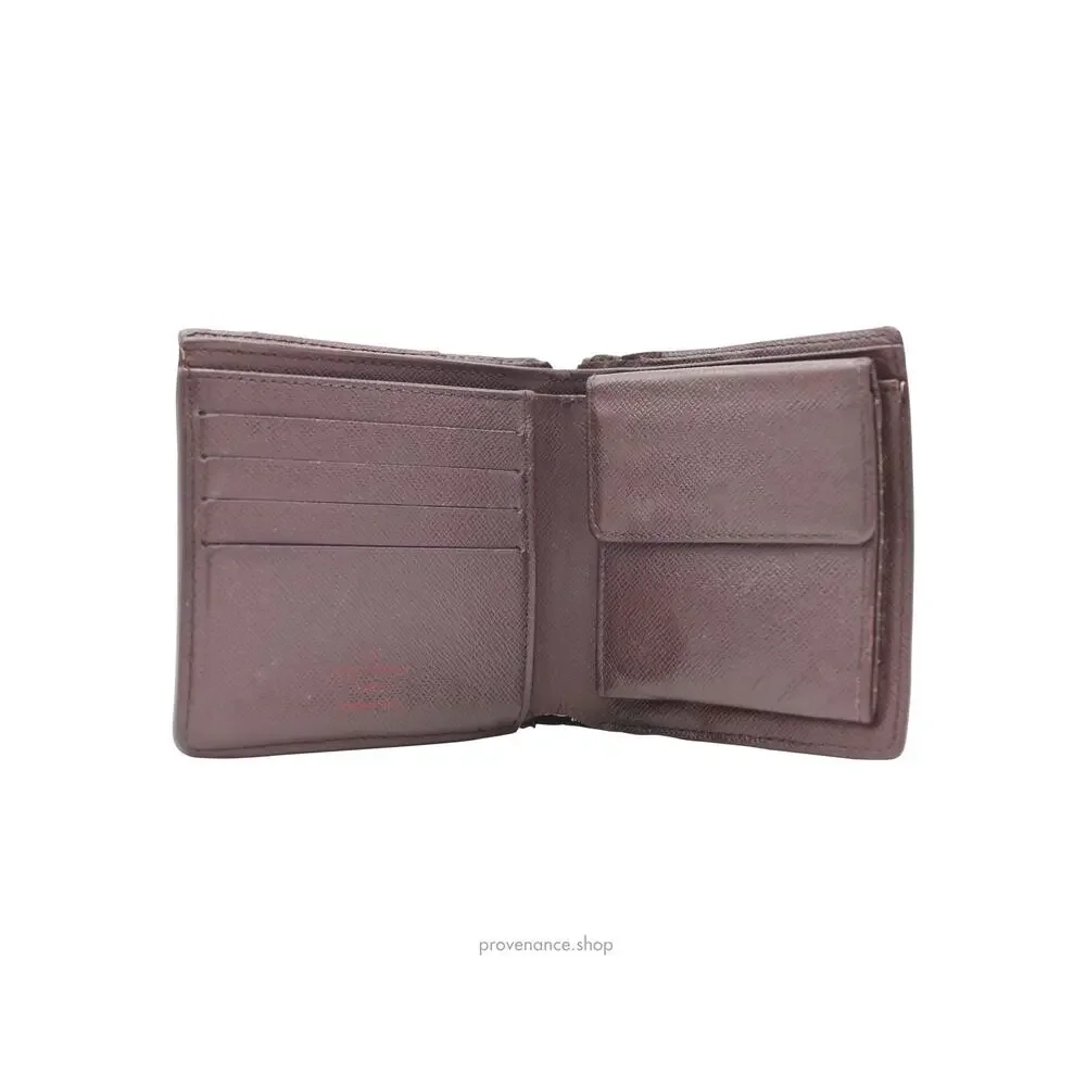 🔴 Louis Vuitton Marco Wallet - Damier Ebene
